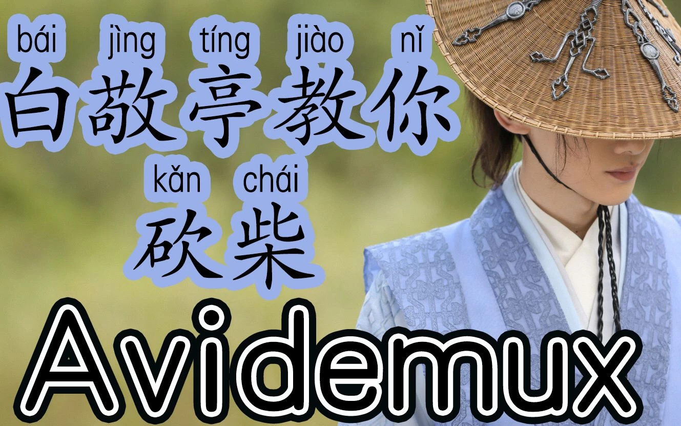 【无损剪辑视频软件②】——Avidemux / 砍柴软件及教程 评测视频封面