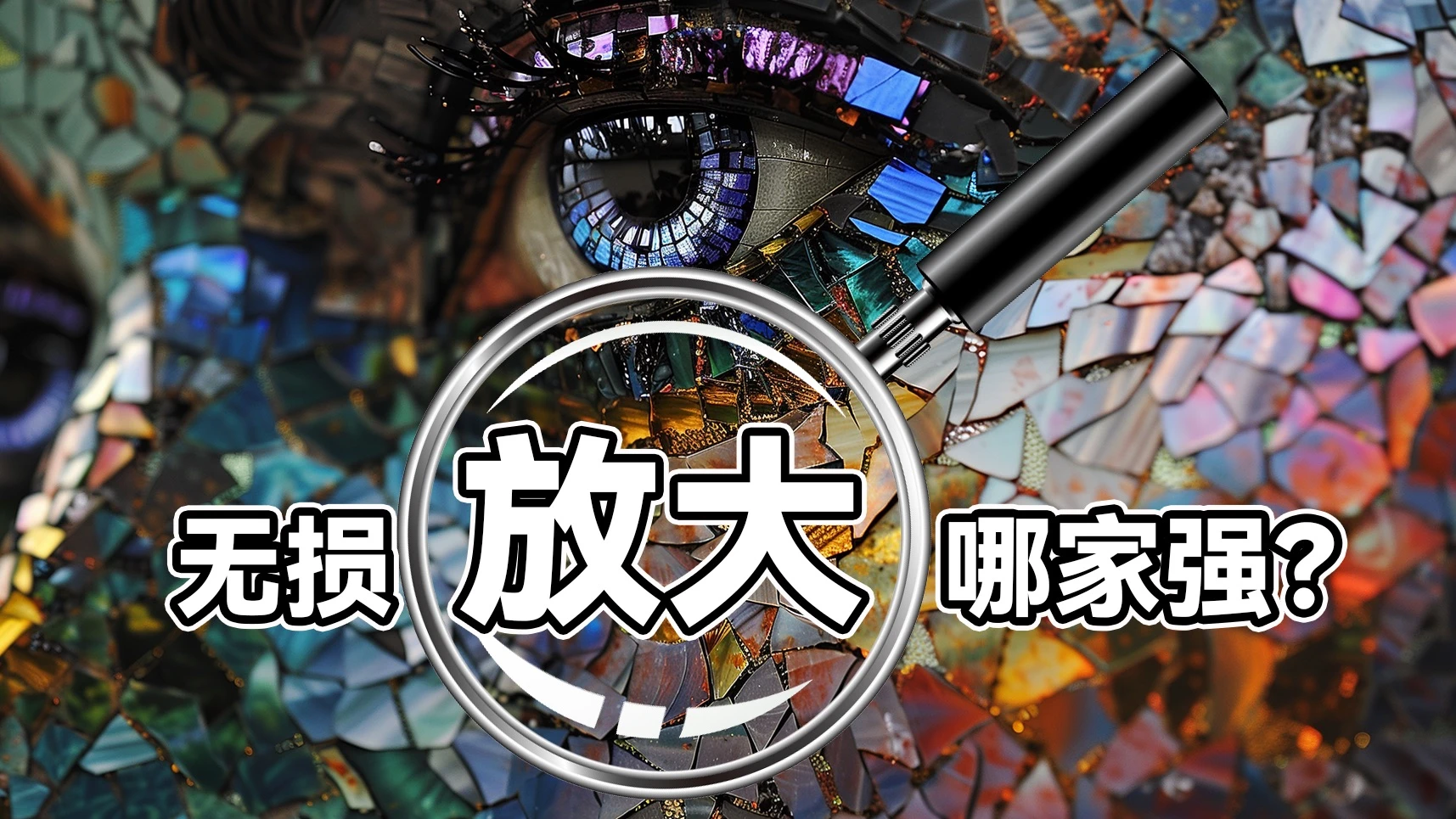 终于找到真·无损放大工具！力荐！ Gigapixel｜Stable Diffusion｜Upscayl｜ps神经滤镜｜bigjpg 评测视频封面