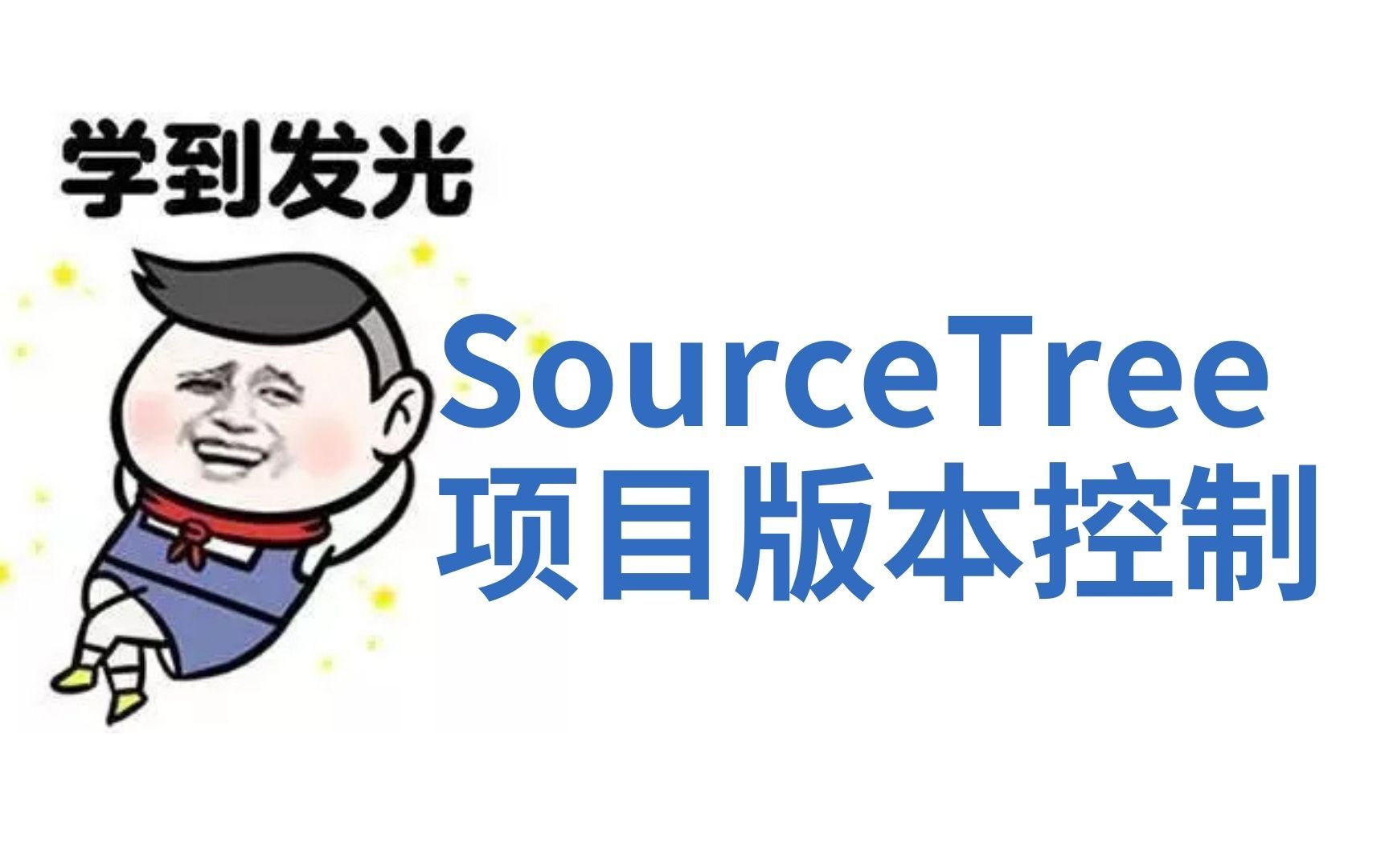 程序员不想第一天被辞退,必会SourceTree项目版本控制软件 评测视频封面