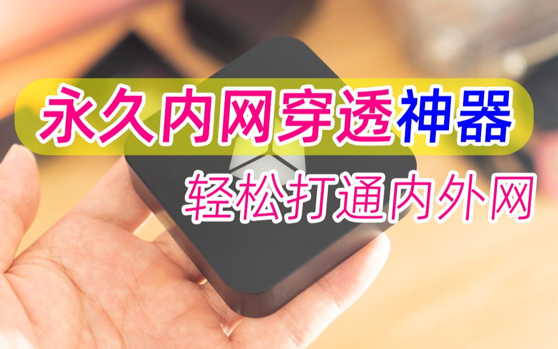 永久免费内网穿透、轻松远程访问NAS/内网设备，简单易上手的内网穿透硬件方案：贝锐花生壳盒子体验 评测视频封面