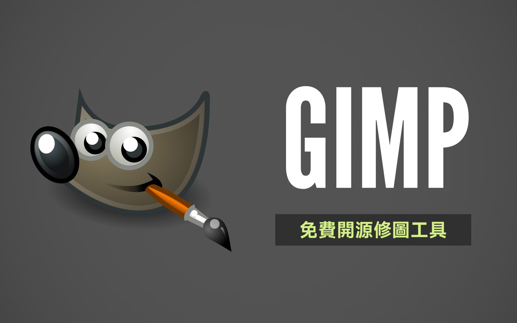 Gimp 免费 P 图工具快速上手!连 Photoshop 看到也要礼让三分的元老级修图软件 评测视频封面