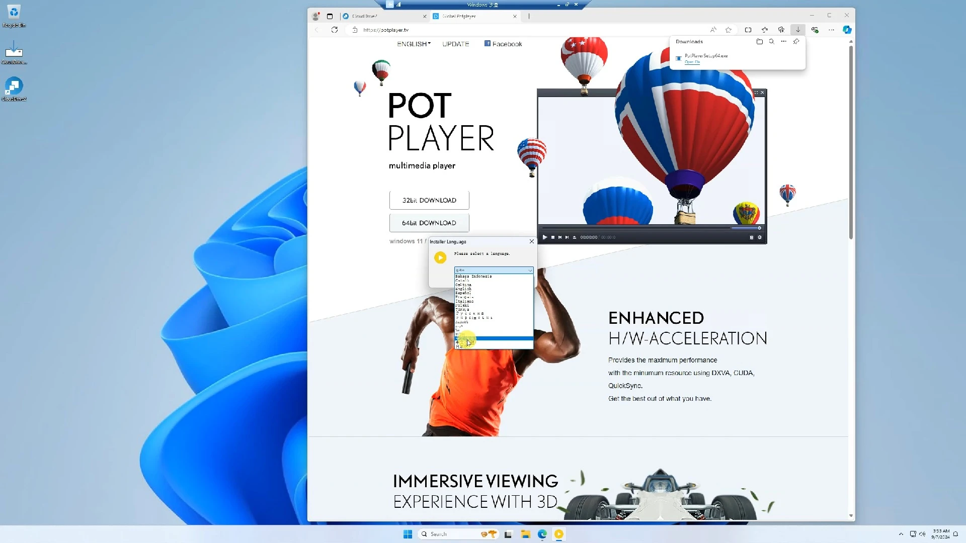 clouddrive2挂载网盘傻瓜式教程,配合PotPlayer看4k视频 评测视频封面