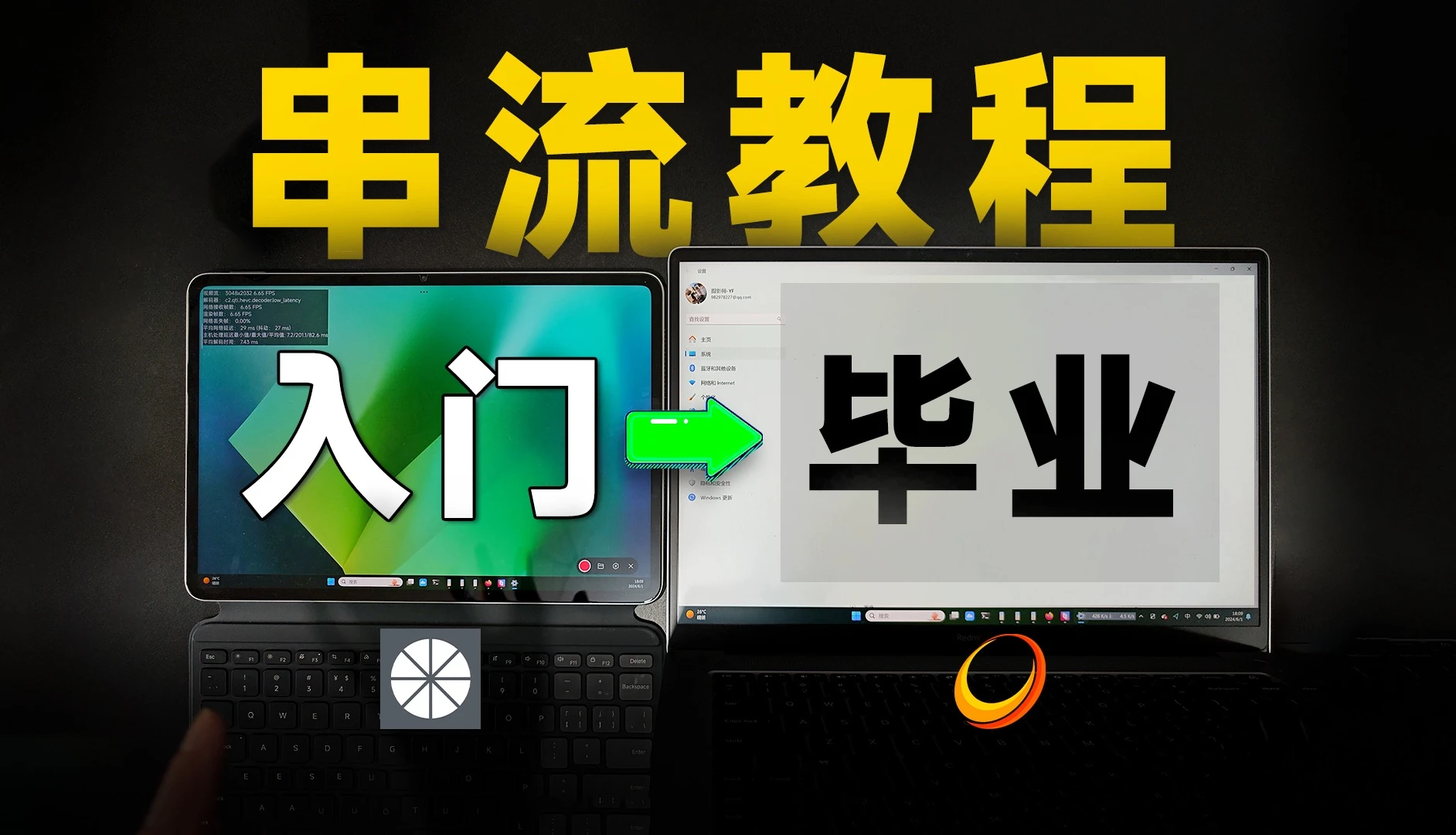 【串流教程】全网最好的串流教程，没有之一 评测视频封面