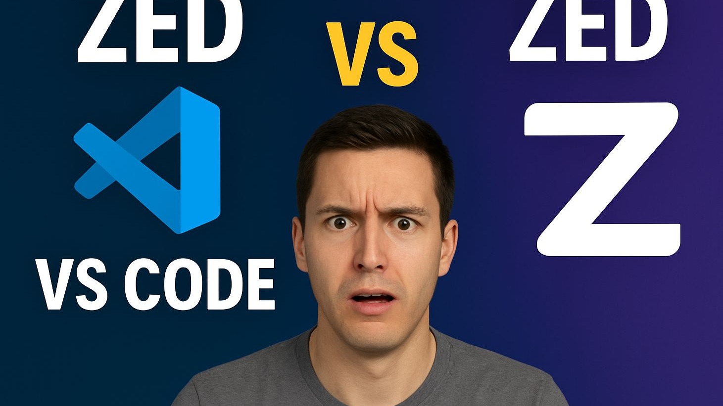 用了 Zed,我不想回 VS Code 了 评测视频封面