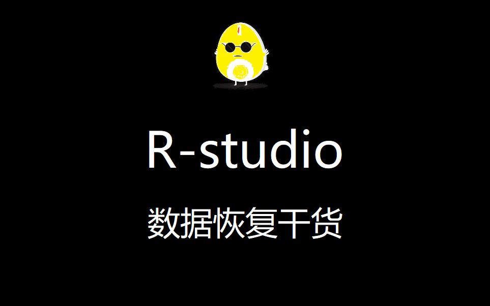 【山鸡数据恢复】全网最详细的R-studio教学,误删除的小视频终于有救了!!! 评测视频封面